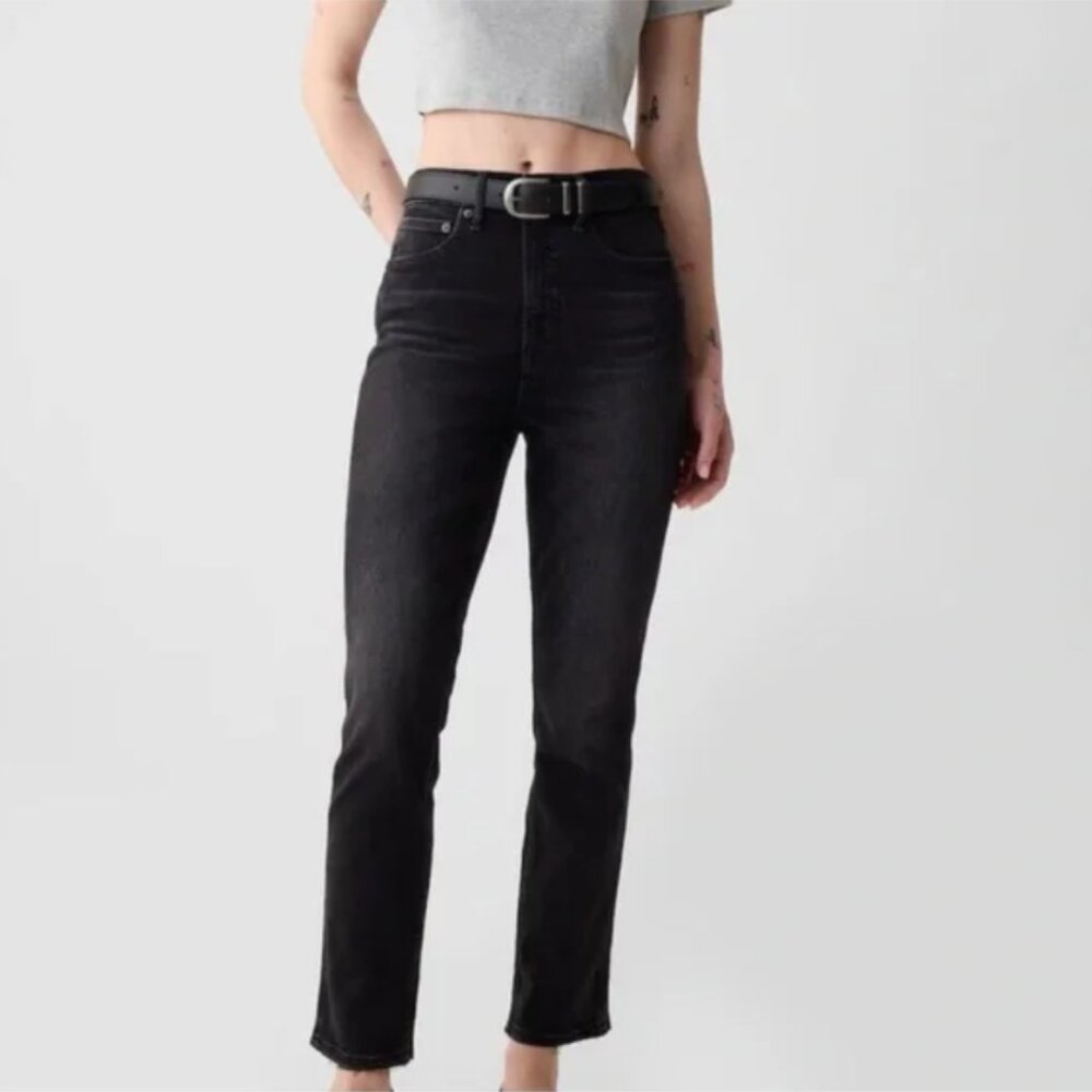 Gap Vintage Slim High Rise Black Women's Jeans Sz 26L -NWT!